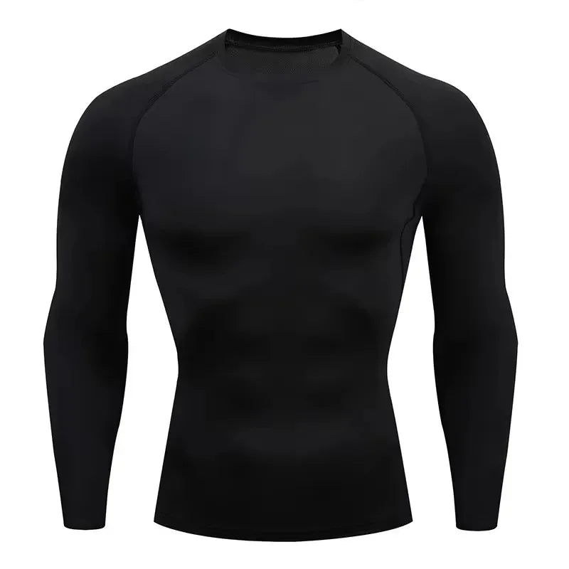 Womens Autumn Winter Compression Running T Shirt Long Sleeve