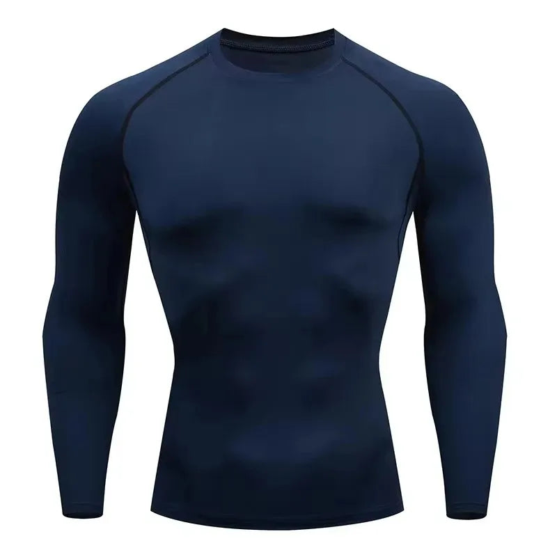 Womens Autumn Winter Compression Running T Shirt Long Sleeve