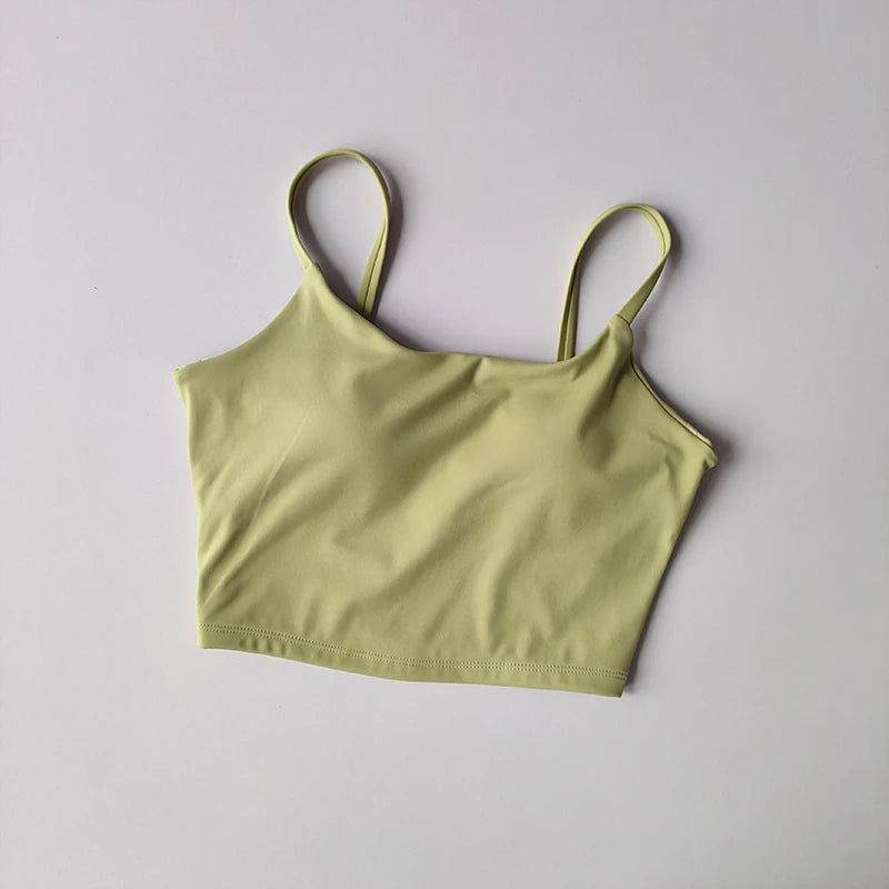 NONECN Breathable Push Up Sports Bra For Women Yoga Top