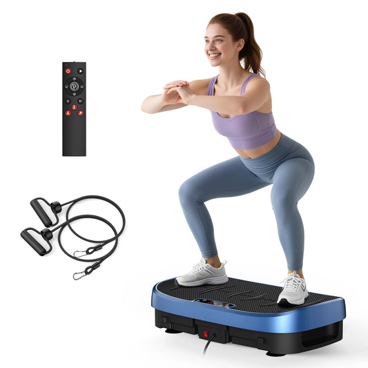 HTM Vibration Plate Fitness Multifunction Trainer 330 Pounds