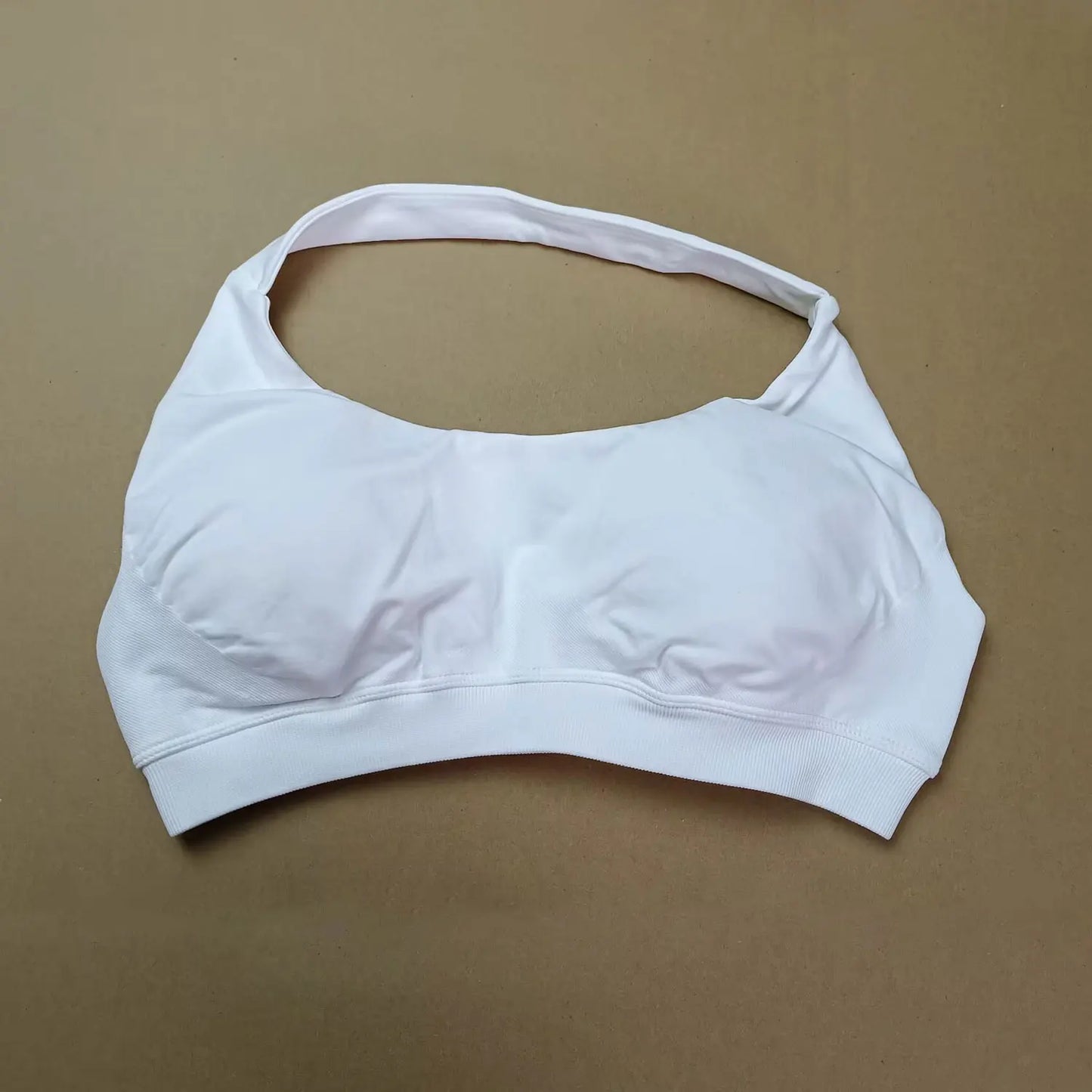 Impact Sports Bra Women Seamless Halter Top Open Back