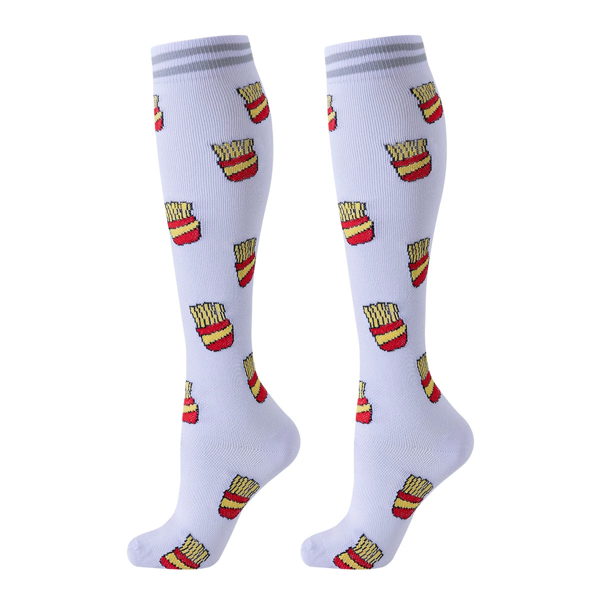 NONECN Knee High Compression Socks for Women Running