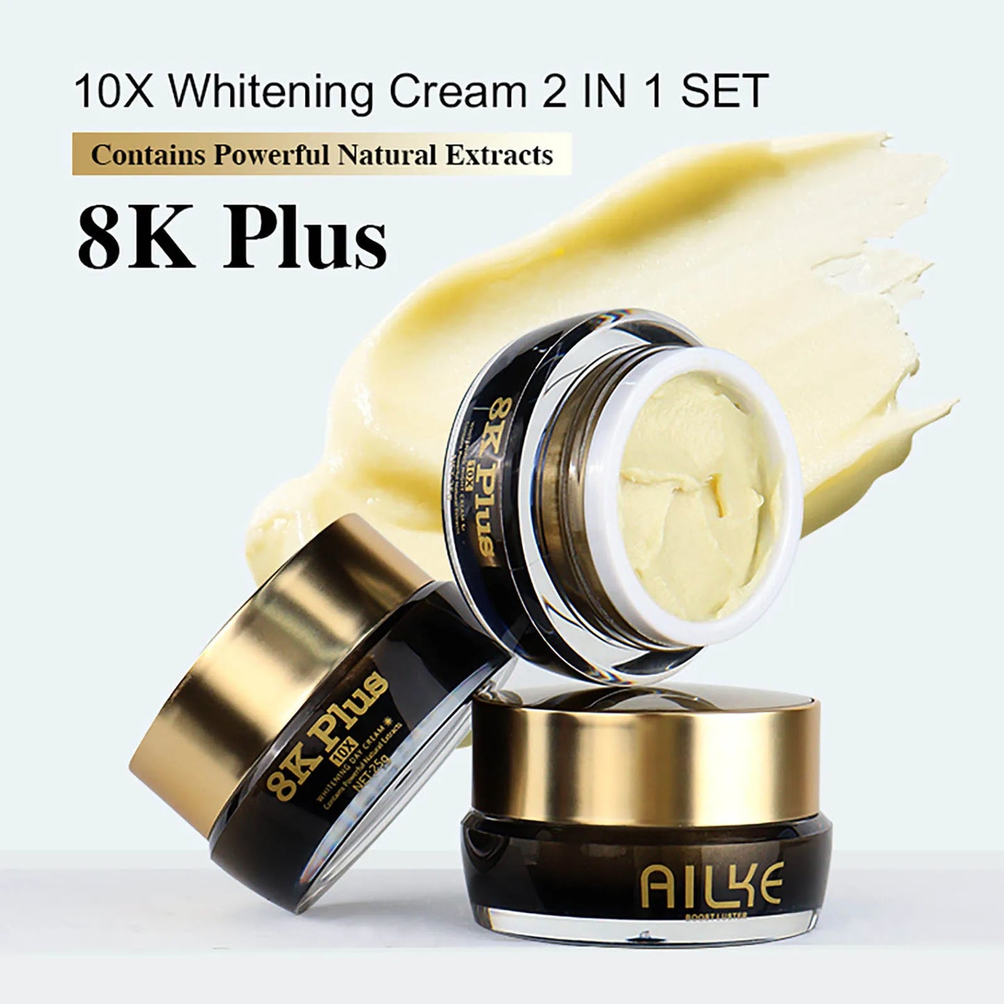 AILKE Whitening Face Cream For All Skin Types With Collagen