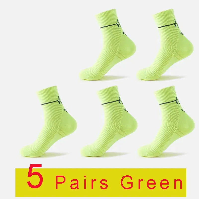 NONECN Quick-Drying Running Socks Knee High Sports Pack