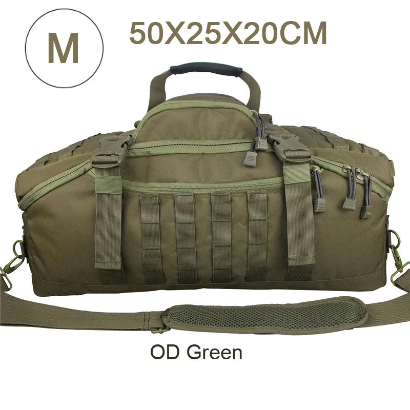 LQARMY 3 Way Duffle Bag For Travel And Everyday Use