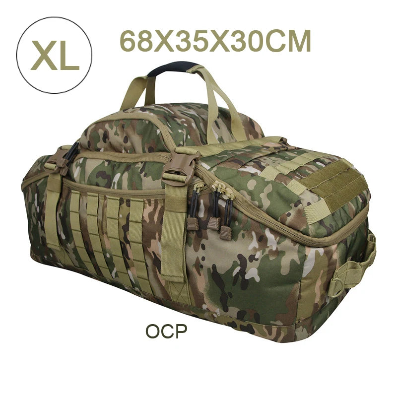 LQARMY 3 Way Duffle Bag For Travel And Everyday Use